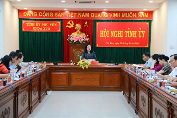 Hình ảnh cho bài viết Tỉnh ủy Phú Yên thống nhất cao Đề án thành lập Đảng bộ tỉnh Đắk Lắk mới